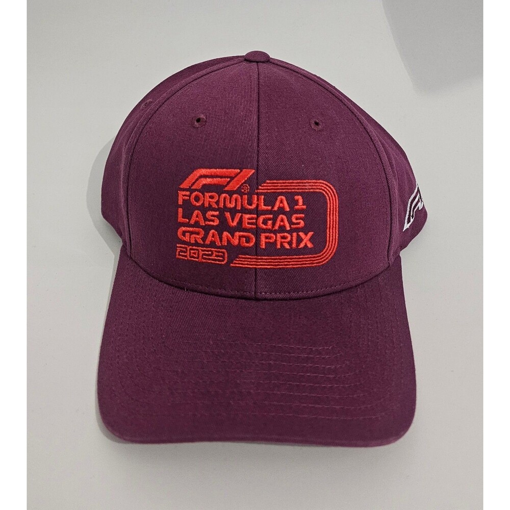F1 Las Vegas 2023 GP Grand Prix Snapback Hat Cap Inaugural Formula 1 Racing Cart